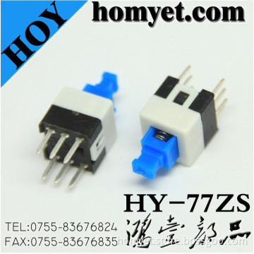 High Quality Push Switch with 7*7mm 6pin (DIP)